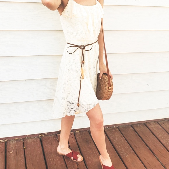 Boho High Low - Off white Dress. - Picture 2 of 3